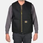 Lined Vest - Black